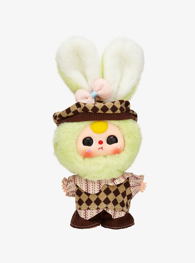 Plush Figure Argyle Pattern Outfit