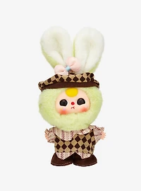 Plush Figure Argyle Pattern Outfit