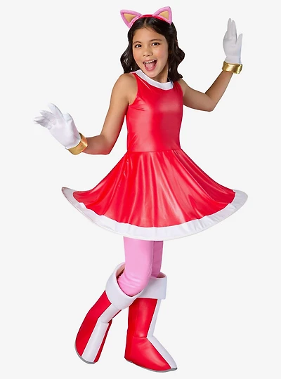 Sonic the Hedgehog Amy Rose Youth Costume