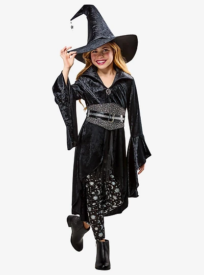 Black Coven Witch Youth Costume