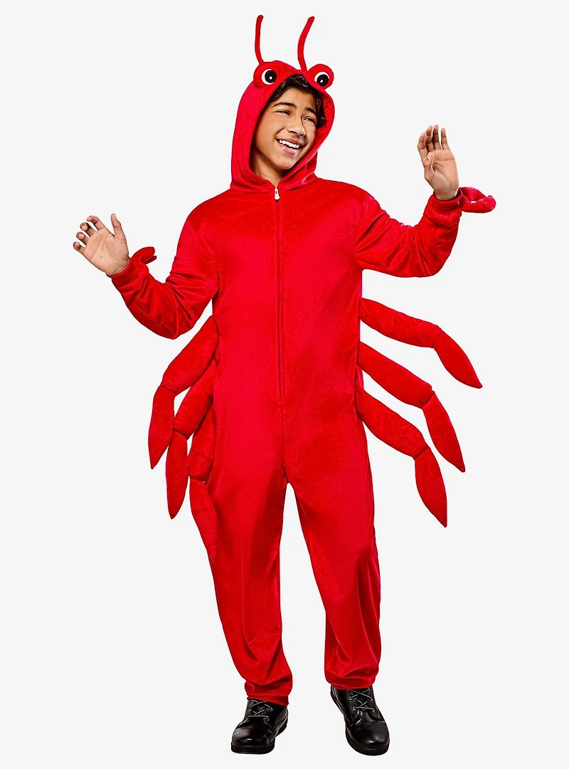 Red Lobster Zipsters Youth Costume