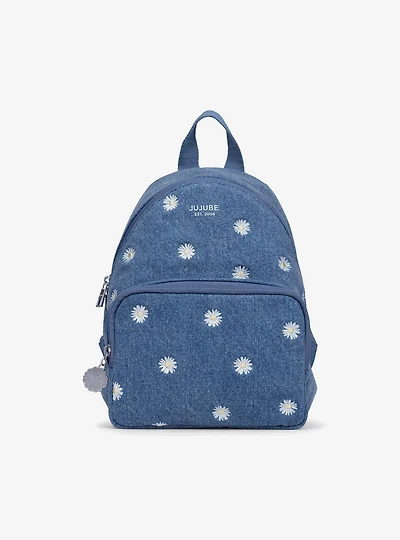 JuJuBe Denim and Daisies Everyday Mini Backpack