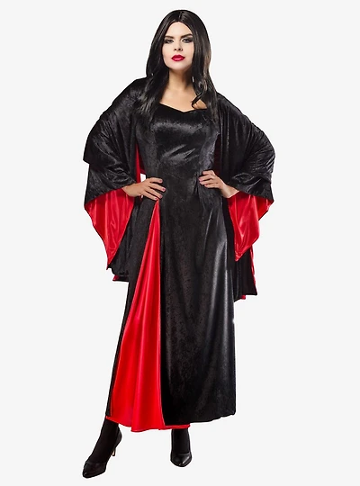 Wednesday Nevermore Academy Morticia Dress