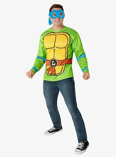 Teenage Mutant Ninja Turtles Leonardo Costume Top and Mask