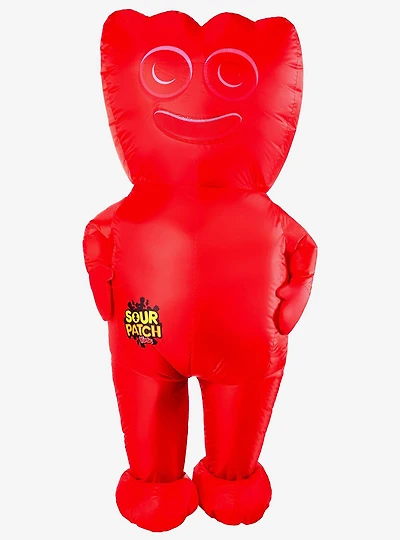 Red Sour Patch Kids Inflatable Costume