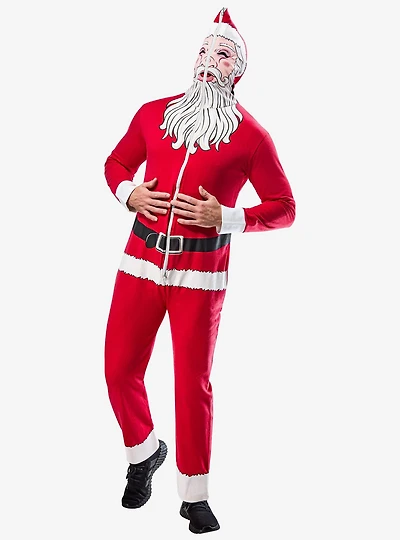 Santa Claus Hooded Zipsters Costume