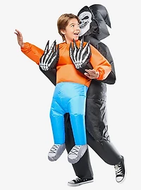 Grim Reaper Abduction Inflatable Youth Costume