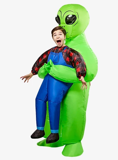 Alien Abduction Inflatable Youth Costume