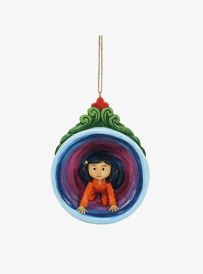 Coraline in Purple Tunnel Ornament