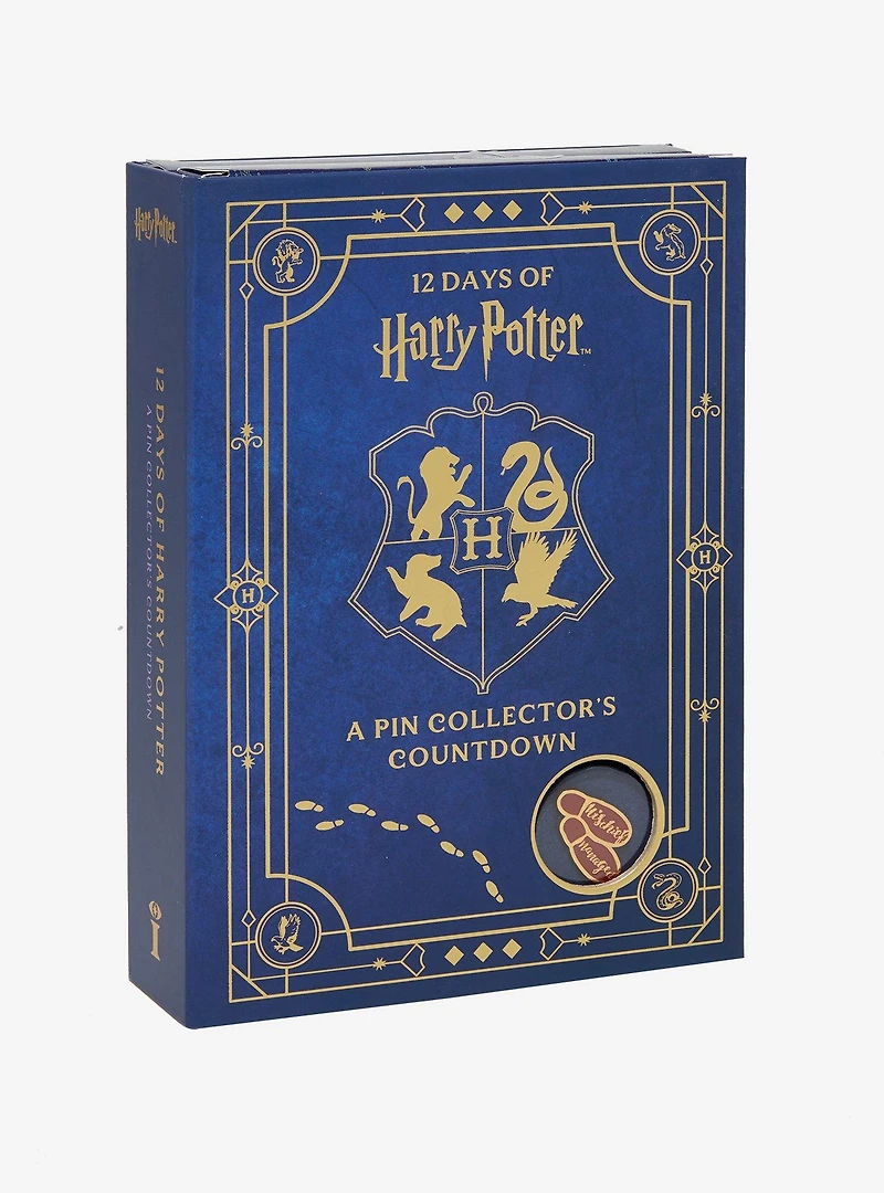 12 Days of Harry Potter Pin Collector's Countdown Calendar