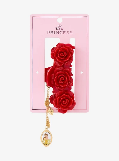 Disney Beauty and the Beast Belle Rose Claw Clip — BoxLunch Exclusive