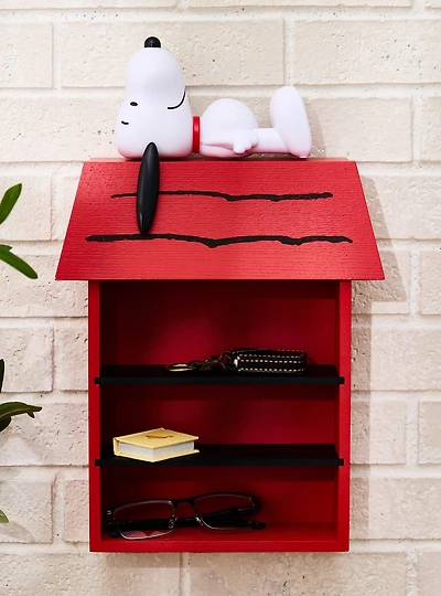 Peanuts Snoopy Doghouse Figural Wall Shelf - BoxLunch Exclusive