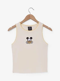 Disney Mickey Mouse Lemon Embroidered Women's Tank Top - BoxLunch Exclusive