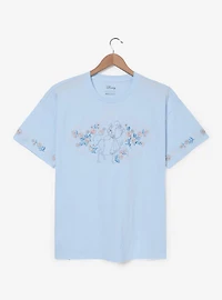 Disney Cinderella Horse Floral Women's Plus T-Shirt — BoxLunch Exclusive