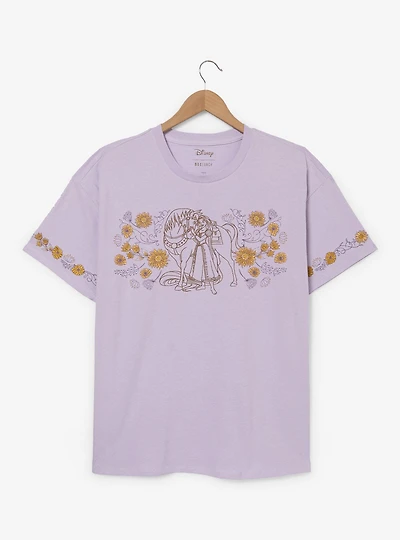 Disney Tangled Rapunzel & Maximus Women's Plus T-Shirt — BoxLunch Exclusive