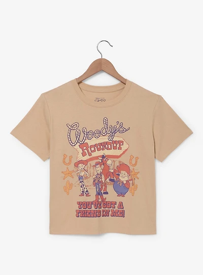 Disney Pixar Toy Story Woody's Roundup Women's T-Shirt — BoxLunch Exclusive