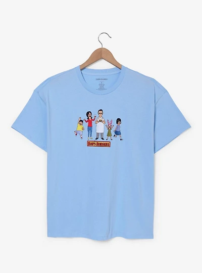 Bob's Burgers Belcher Family Embroidered Women's T-Shirt - BoxLunch Exclusive