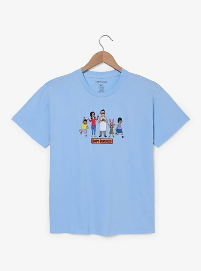 Bob's Burgers Belcher Family Embroidered Women's Plus T-Shirt - BoxLunch Exclusive
