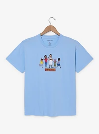 Bob's Burgers Belcher Family Embroidered Women's Plus T-Shirt - BoxLunch Exclusive