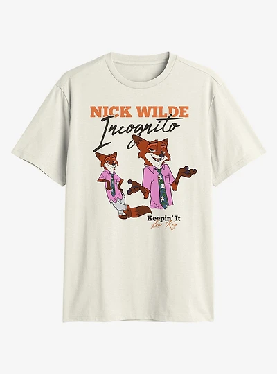 Disney Zootopia 2 Nick Wilde T-Shirt - BoxLunch Exclusive