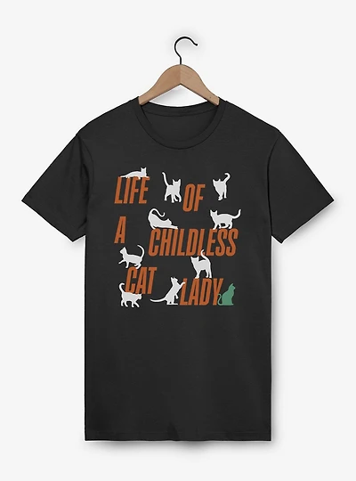 Life Of A Childless Cat Lady T-Shirt