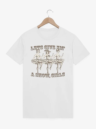 Let's Give 'Em A Show, Girls T-Shirt