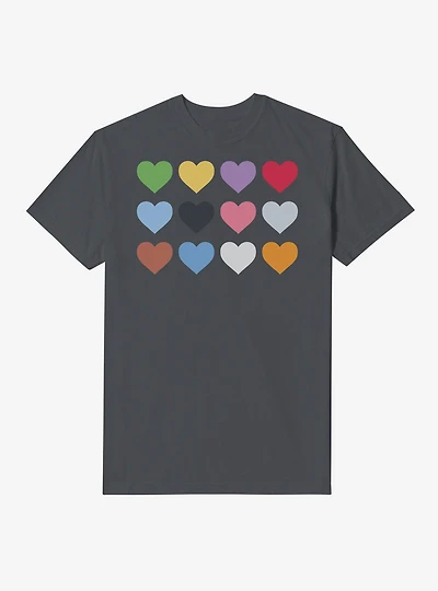 Colorful Hearts Era Garment Dye T-Shirt