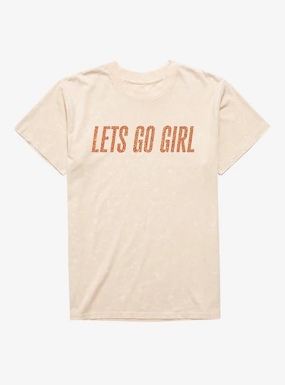 Lets Go Girl Mineral Wash T-Shirt