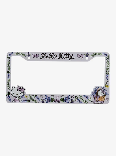 Sanrio Hello Kitty Lavender License Plate Frame - BoxLunch Exclusive