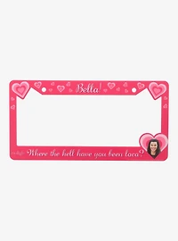 Twilight Bella Where Have You Been Hearts License Plate Frame - BoxLunch Exclusive