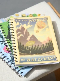 Disney Pixar Up See the World Poster Figural Tab Journal — BoxLunch Exclusive
