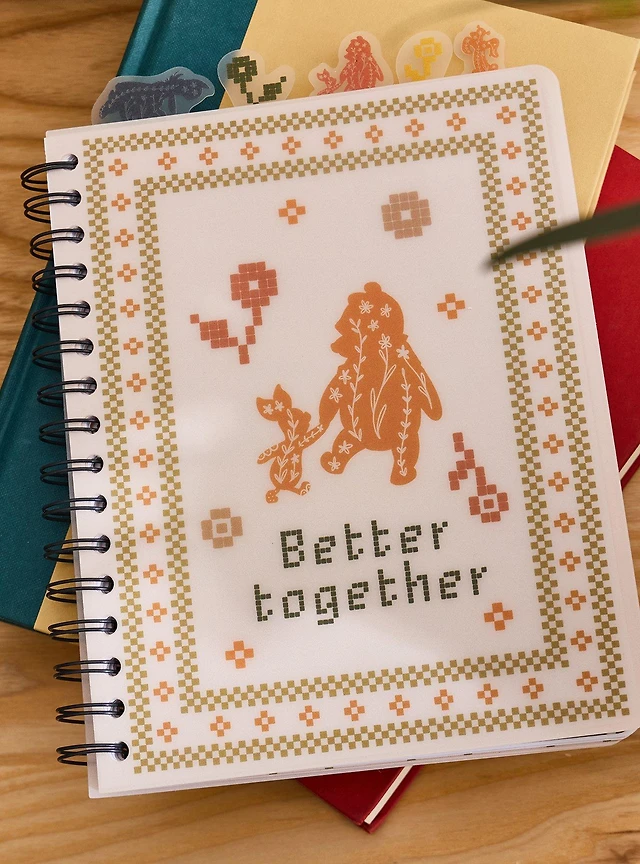 Disney Winnie the Pooh Better Together Figural Tab Journal — BoxLunch Exclusive