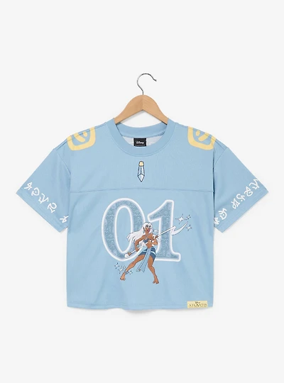 Disney Atlantis: The Lost Empire Kida Women's Cropped Football Jersey - BoxLunch Exclusive