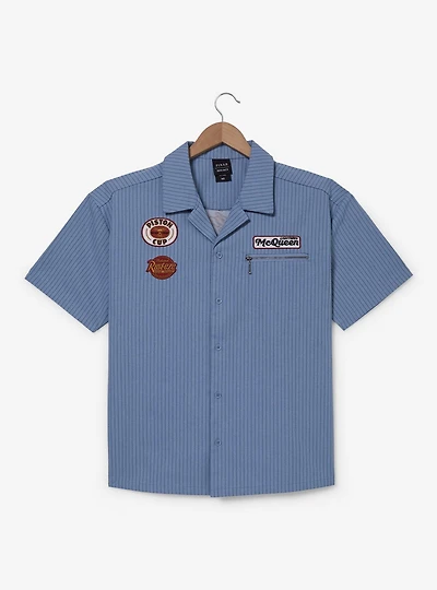 Disney Pixar Cars Garage Woven Button-Up — BoxLunch Exclusive