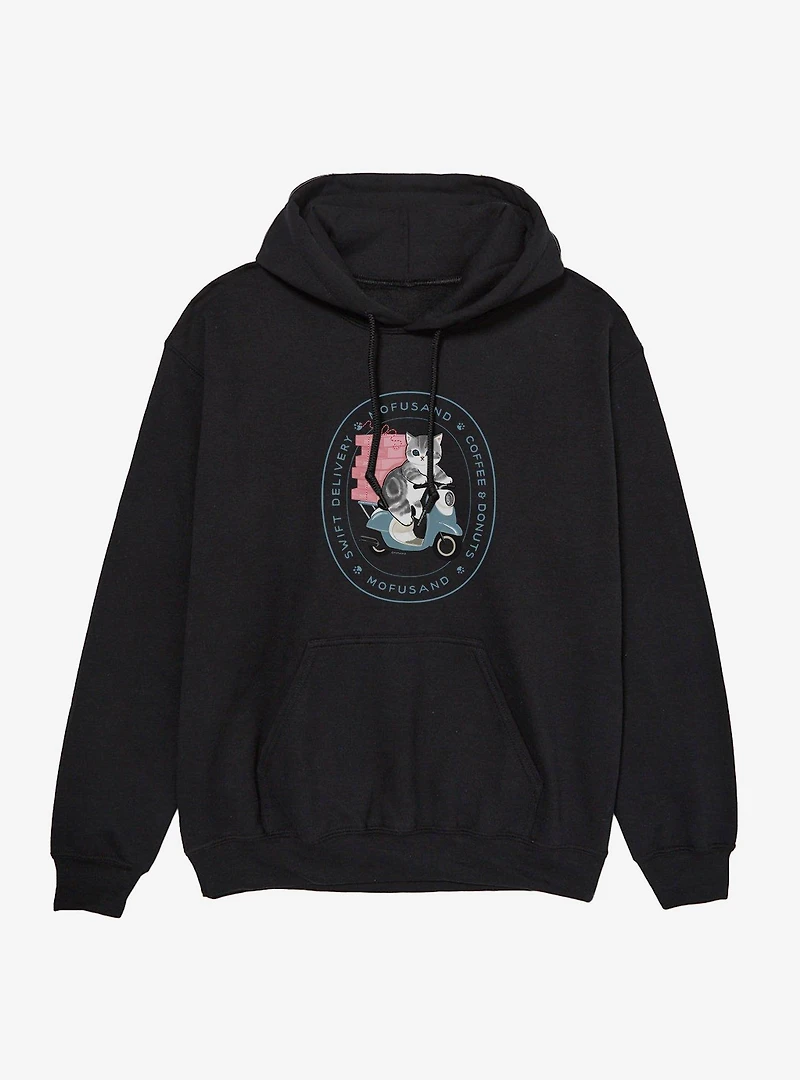 Mofusand Coffee & Donuts Swift Delivery Hoodie