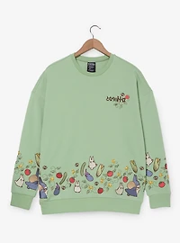 Studio Ghibli® My Neighbor Totoro Veggies Embroidered Crewneck — BoxLunch Exclusive
