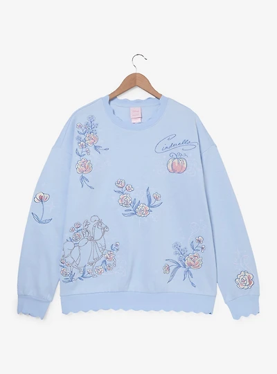 Disney Cinderella Horse Women's Plus Crewneck — BoxLunch Exclusive