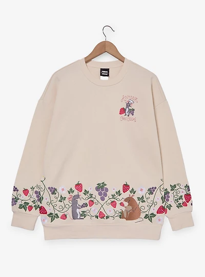 Disney Pixar Ratatouille Remy & Emile Fruit Crewneck — BoxLunch Exclusive