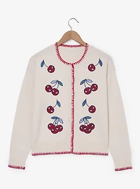 Marvel Spider-Man Mask Cherries Women's Cardigan - BoxLunch Exclusive