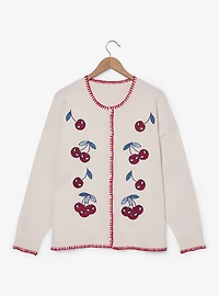 Marvel Spider-Man Mask Cherries Women's Plus Cardigan - BoxLunch Exclusive