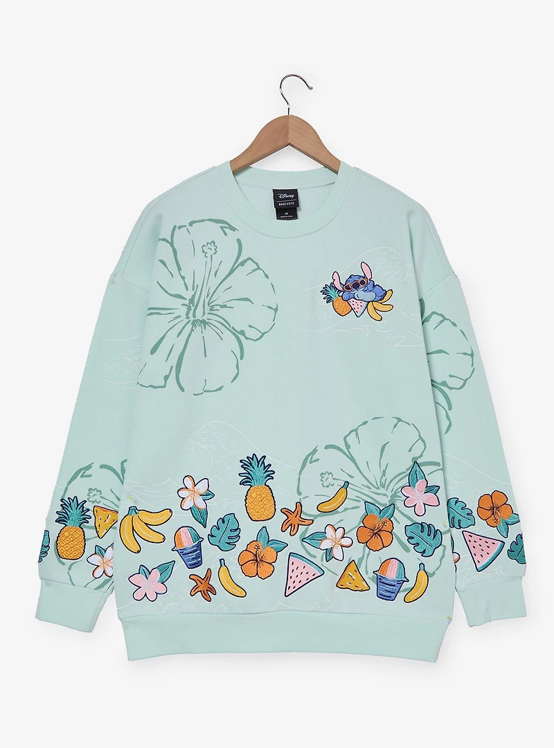 Disney Lilo & Stitch Tropical Fruit Crewneck — BoxLunch Exclusive