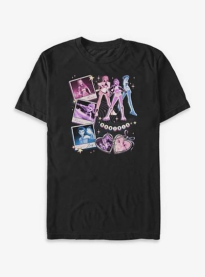 KPop Demon Hunters Huntrix Collage Big & Tall T-Shirt