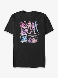 KPop Demon Hunters Huntrix Collage Big & Tall T-Shirt