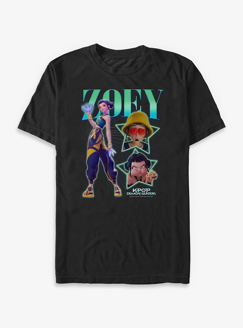 KPop Demon Hunters Y2K Zoey Big & Tall T-Shirt