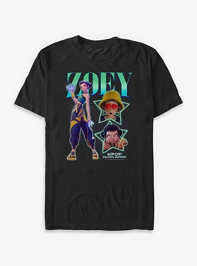 KPop Demon Hunters Y2K Zoey Big & Tall T-Shirt
