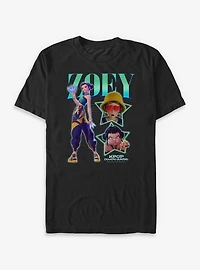 KPop Demon Hunters Y2K Zoey Big & Tall T-Shirt