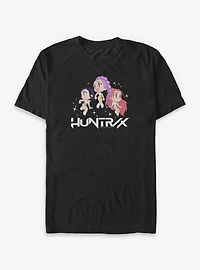 KPop Demon Hunters Chibi Group Huntrix Big & Tall T-Shirt