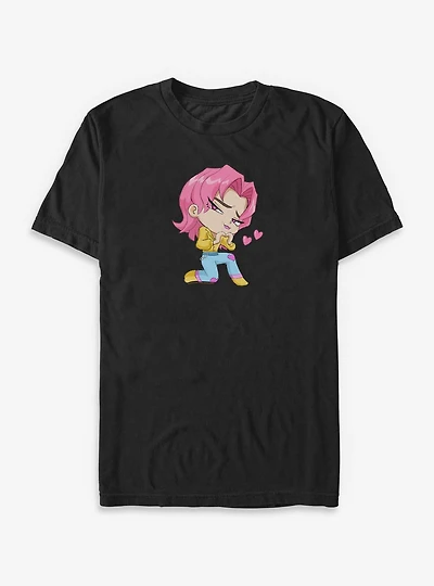 KPop Demon Hunters Chibi Romance Big & Tall T-Shirt