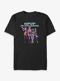 KPop Demon Hunters Group Big & Tall T-Shirt
