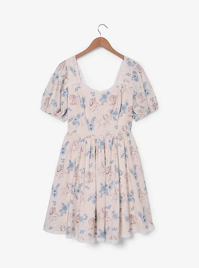 Disney Princess Floral Horses Allover Print Dress - BoxLunch Exclusive